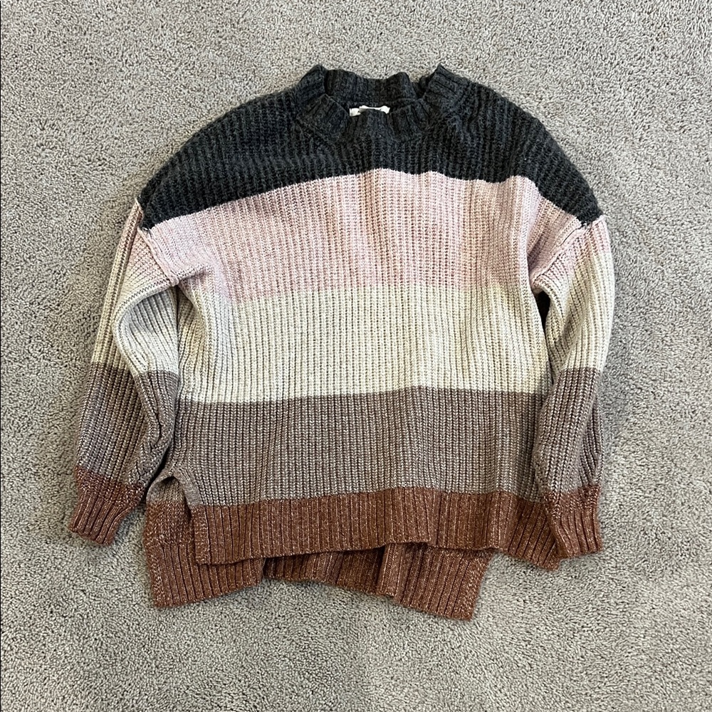 American Eagle Outfitters Colorblock Sweater